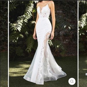 Sexy sparkly wedding dress NWOT